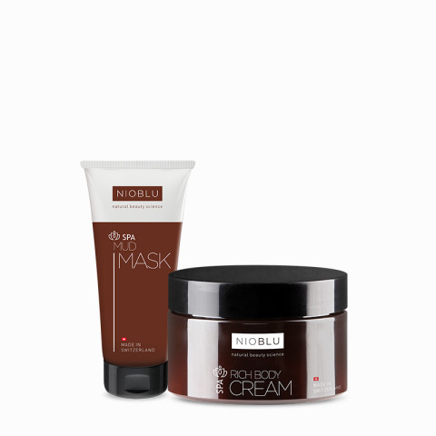 Set Nioblu Spa Mud Mask + Rich Cream