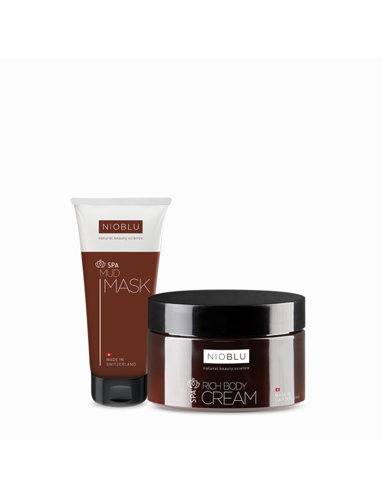 Set Nioblu Spa Mud Mask + Rich Cream