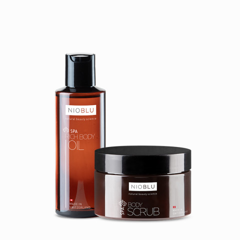 Set Nioblu Spa Body Scrub + Body Oil