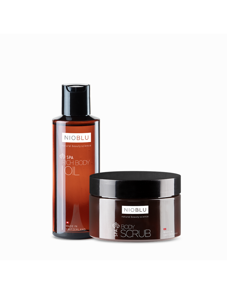Set Nioblu Spa Body Scrub + Body Oil