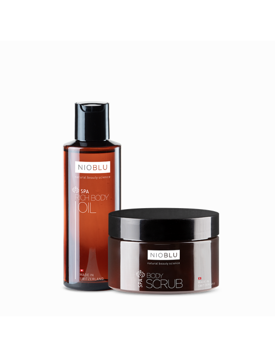 Set Nioblu Spa Body Scrub + Body Oil