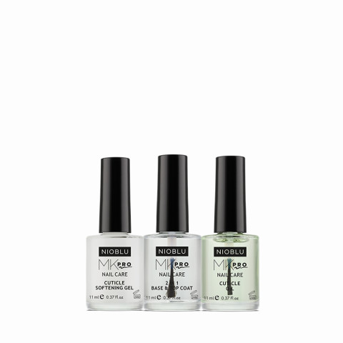 Set Cuticle Softening Gel + 2 in 1 + Oil