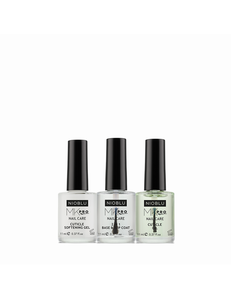Set Cuticle Softening Gel + 2 in 1 + Oil