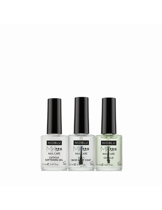 Set Cuticle Softening Gel + 2 in 1 + Oil