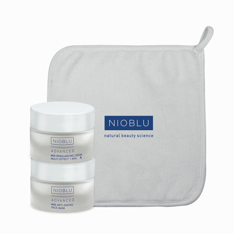Set Rebalancing Cream and Anti Ageing Mask