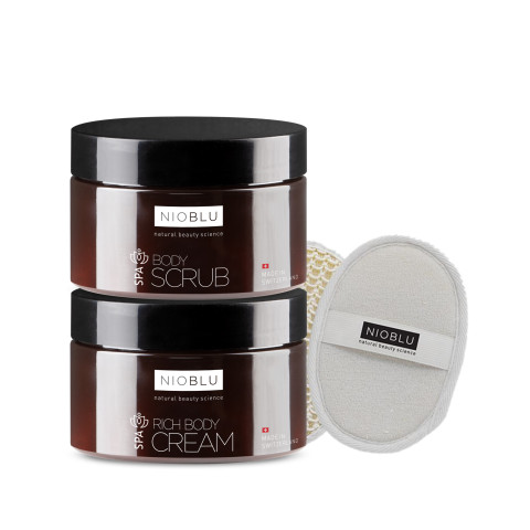 Set Exfoliates and Hydrates the Body Christmas Edition