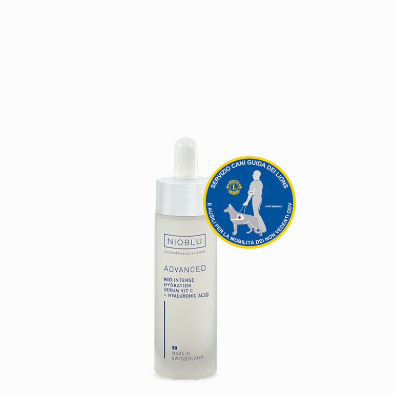 Nio-Intense Hydration Serum Vit C  + Hyaluronic Acid - Lions donation