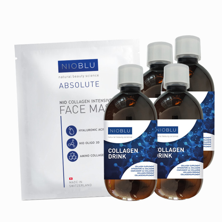 Set 3+1 Free Collagen Drink + Free Mask
