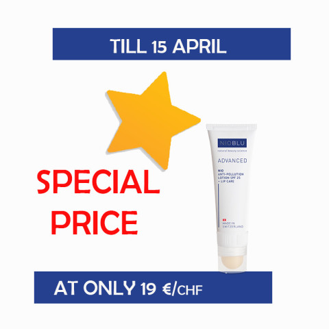 NCB - Nio Lotion gegen Umweltverschmutzung SPF25 + Lippenbalsam