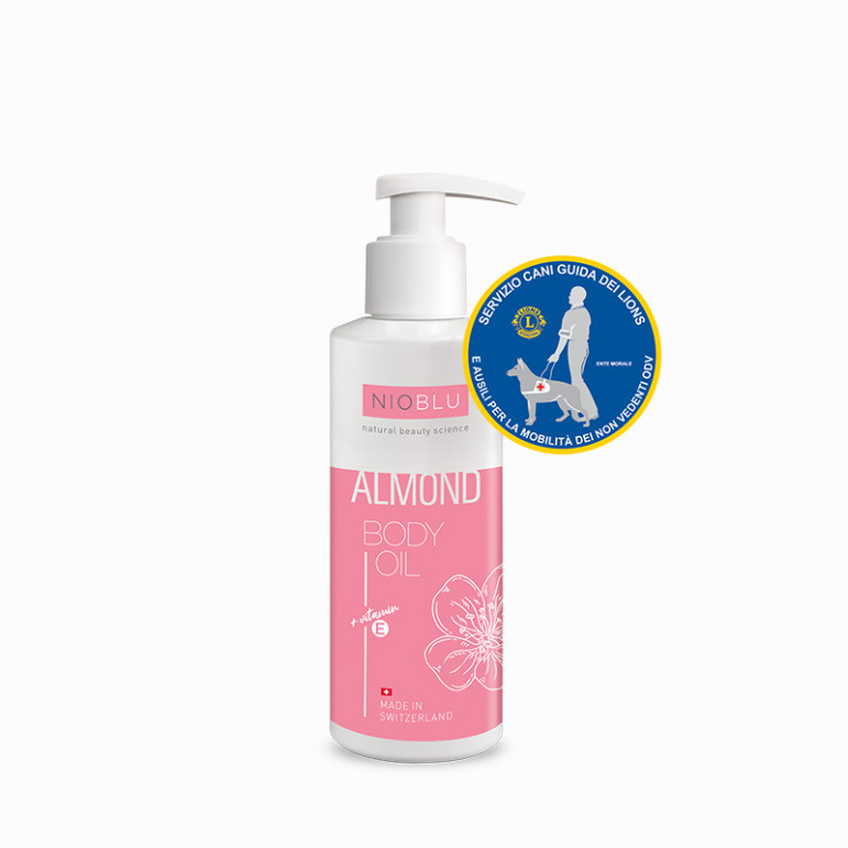 Nioblu Almond lichaamsolie – Donatie Lions