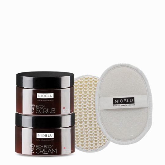 Set Spa Body Scrub and Cream Christmas Edition