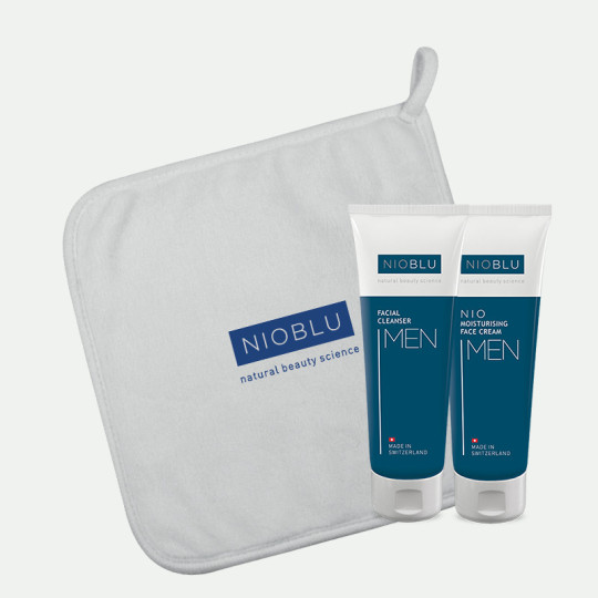 Set Cleanser and Face Cream for Him New