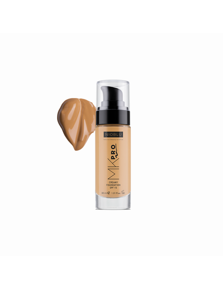 Base de maquillaje cremosa SPF 15