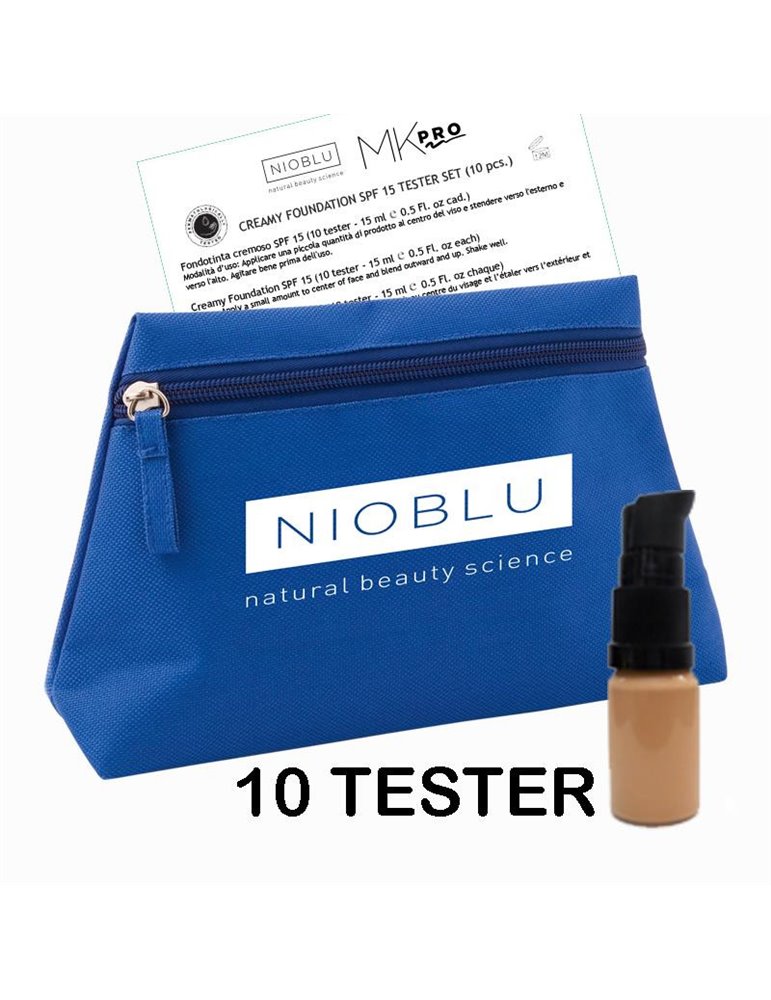 MKPRO Set Creamy Foundation 10 Shades