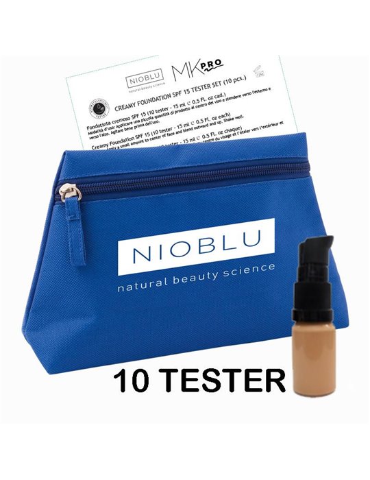 MKPRO Set Creamy Foundation 10 Shades